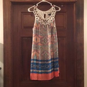 Easter dress, Round neck dress